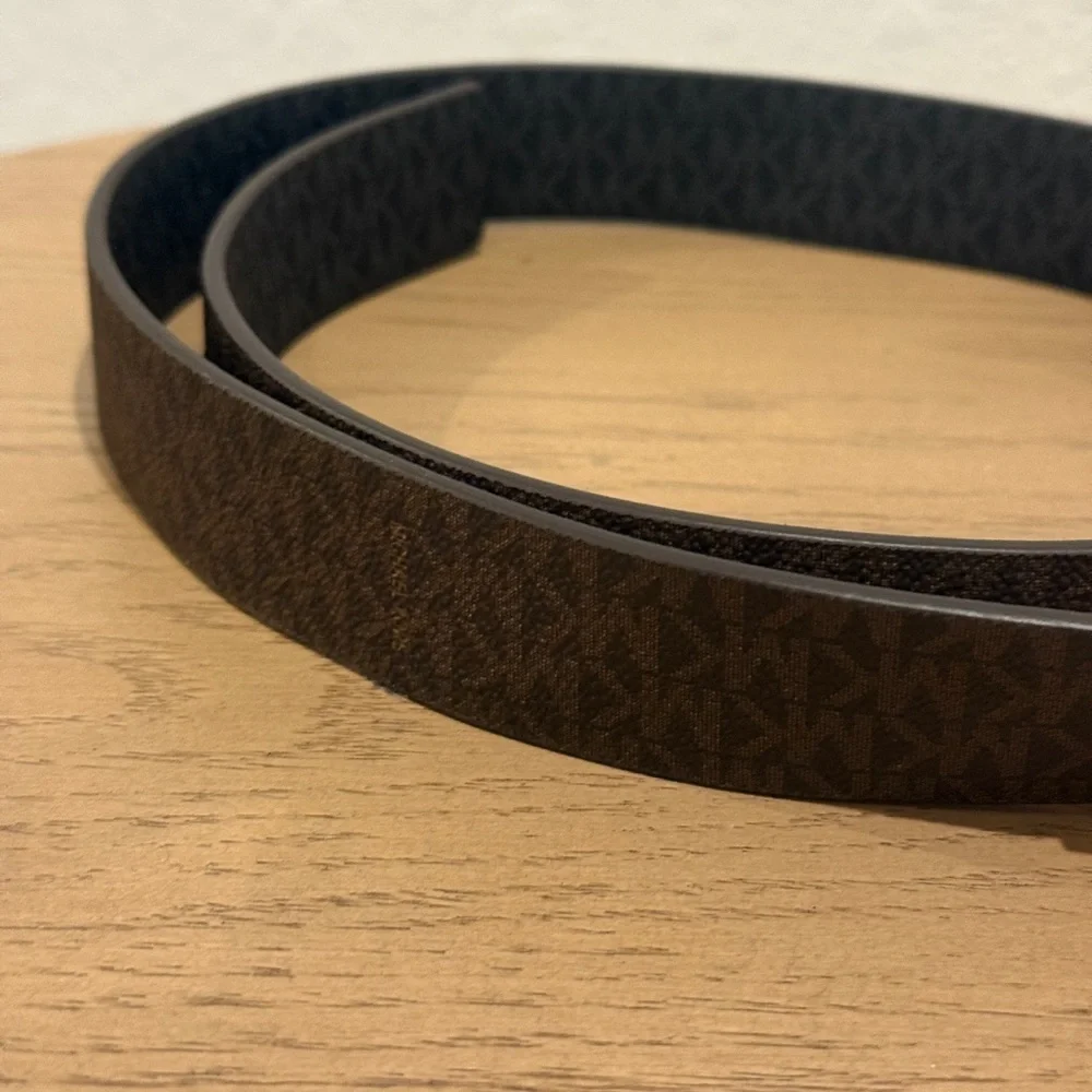 Michael Kors‎ Black and Gold Reversible Belt